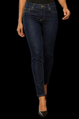 Michael Kors Women's Dark Wash Slim Fit Denim Jeans